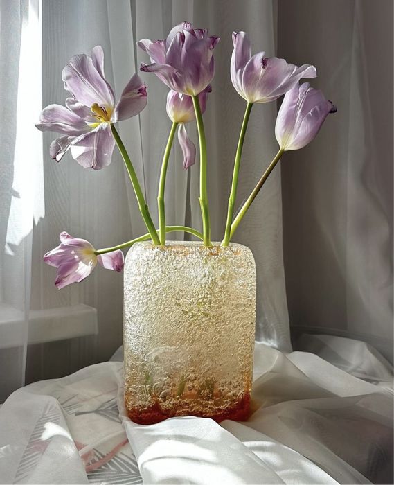 Ваза и ладья из плексиглас советское