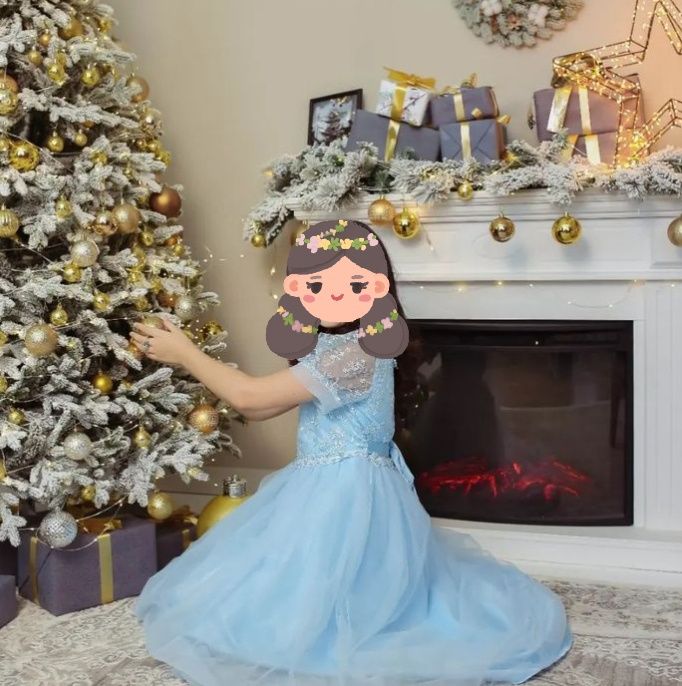 Продам праздничное платье на девочку