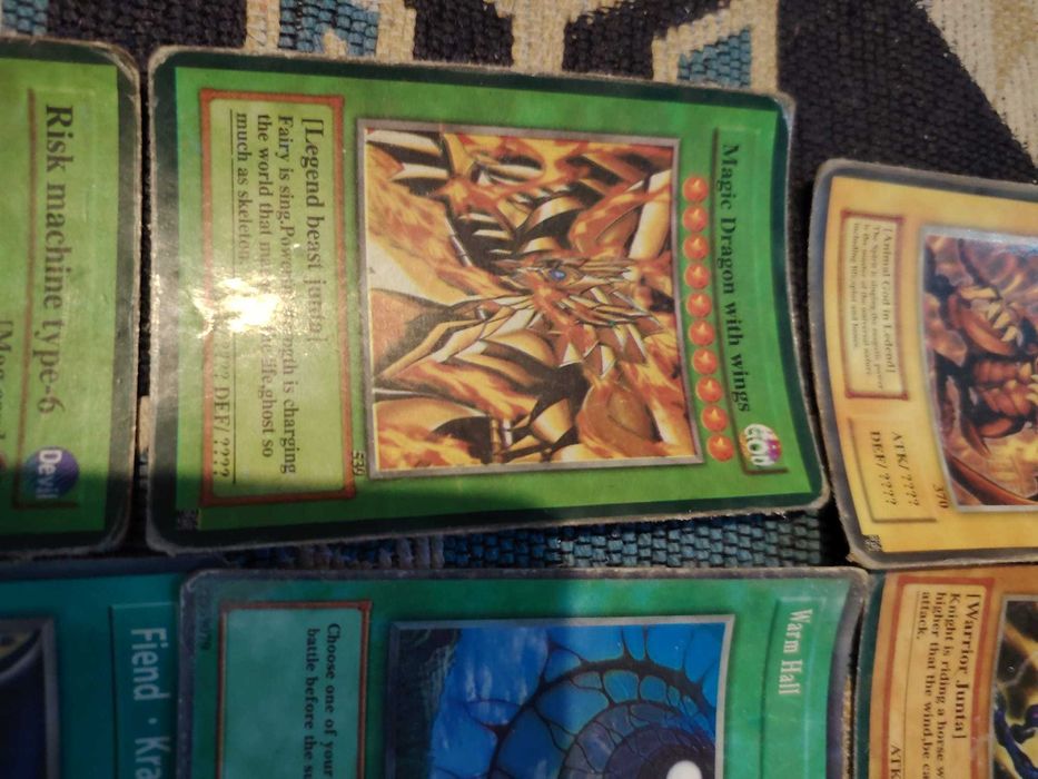 Cărți yughi oh konami 2004-2006 și cărți duel master în stare bună