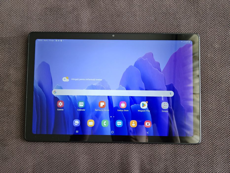 Samsung Galaxy Tab A7 – nouă, nefolosită, slot SIM + cutie originală