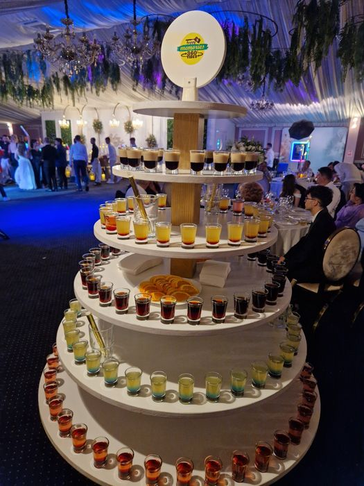 Baloane explozive, fum & artificii dansul mirilor/360/tort de Shot-uri