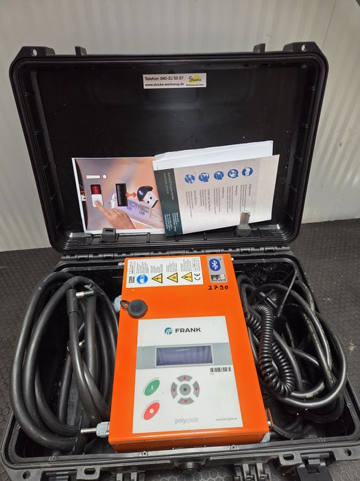 Frank , aparat de sudura electrofuziune cu Bluetooth