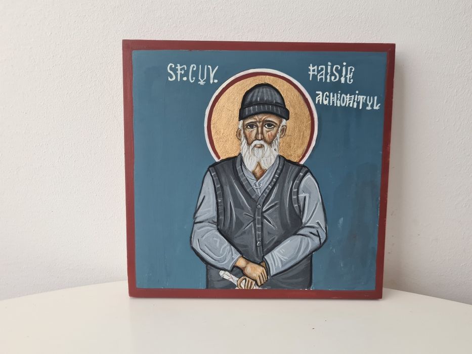 Icoană pictată manual