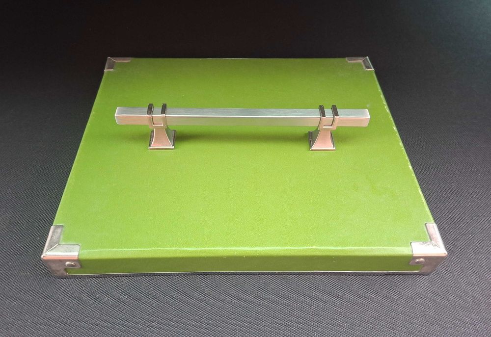 Set 10 manere mobila Amerdeco argintii 186mm