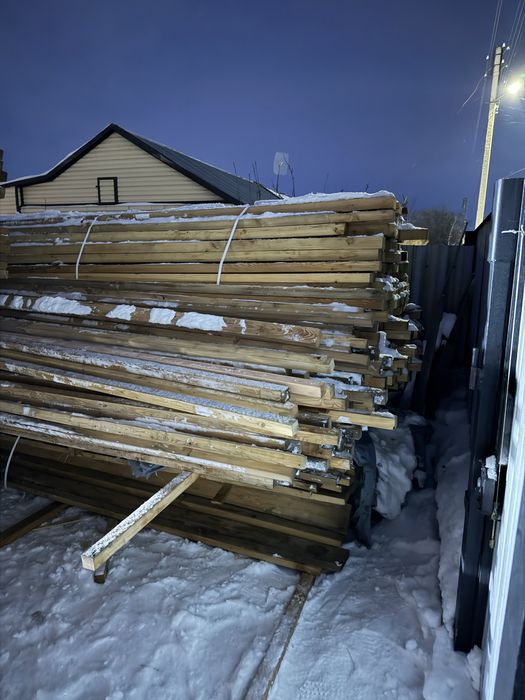 Брусья, доски 3-4-5-6м