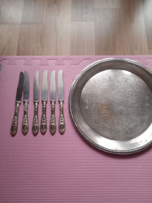 Посребрени ножове Печат 800.СССР