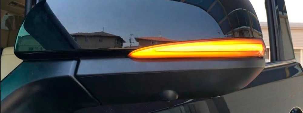 Динамични бягащи мигачи за огледалата за Тойота Лексус Toyota RAV4