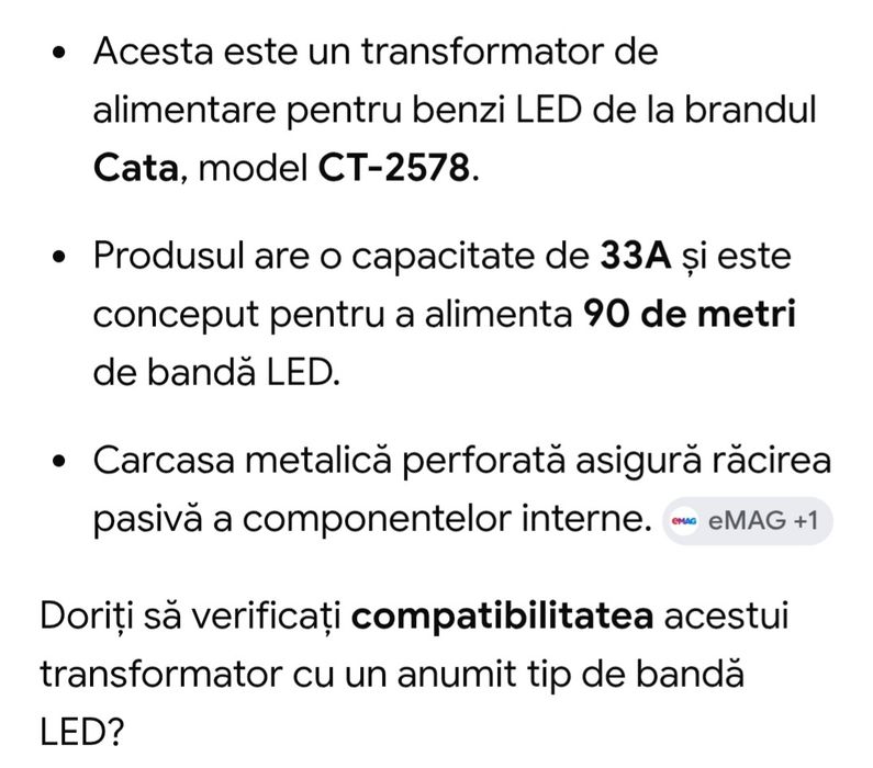 Sursa de Alimentare 12V,  33A,  400W, IP 20  Sursa Alimentare Pentru 90 Metri Banda Led  Produs  Nou  In  Ofertă