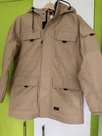 Ново мъжко зимно яке H&M L.O.G.G., водоотблъскващо, размер M/L