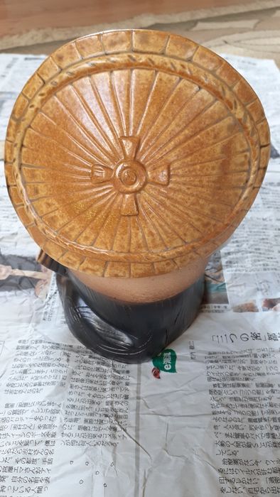 Статуэтка антикварная, Весёлый Тануки