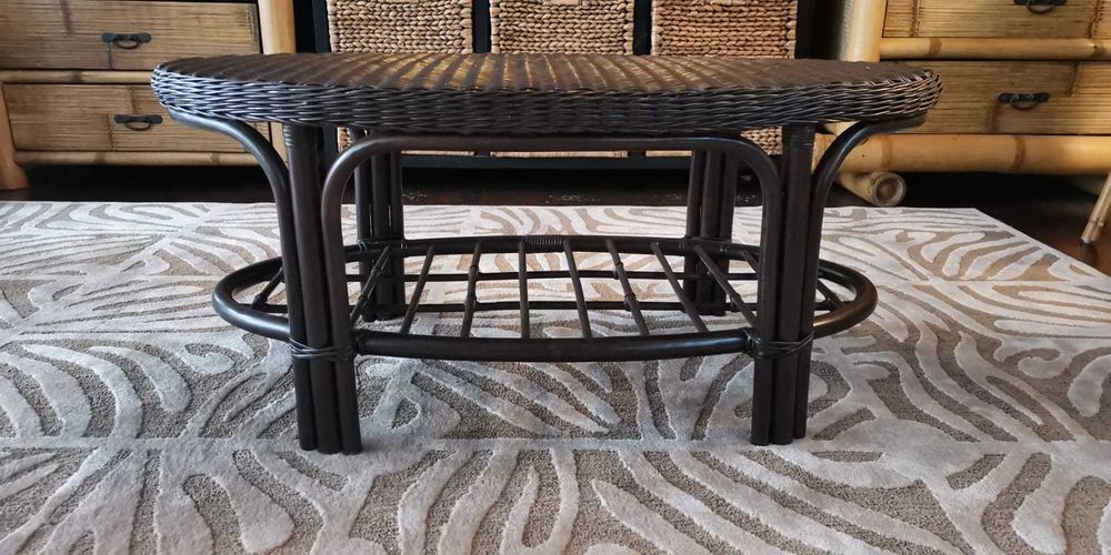 Masa bambus ratan living terasa gradina  mobexpert