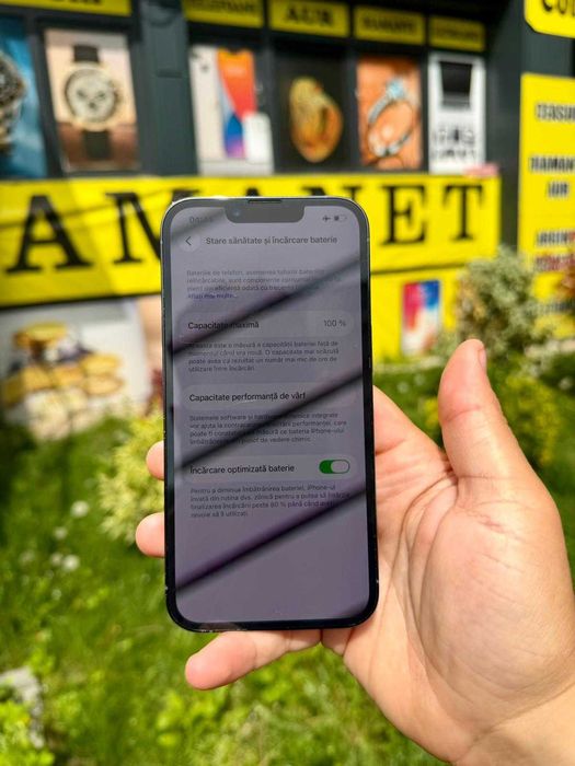 iPhone 13 Pro / 256GB / Sierra Blue / Baterie 100% - ca NOU