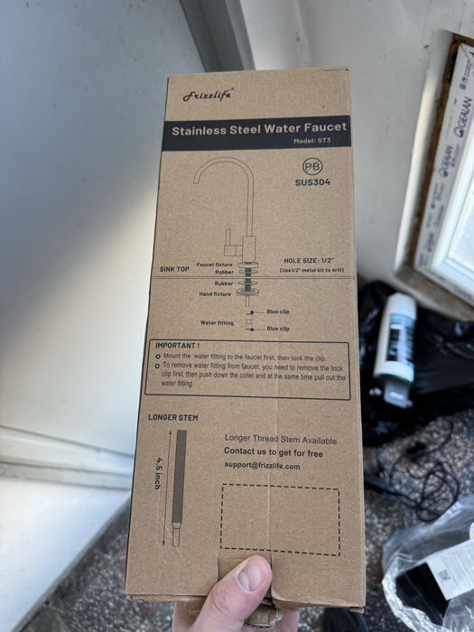 Filtru de apă Frizzlife PD1000 - Osmoză inversă + remineralizare pH+