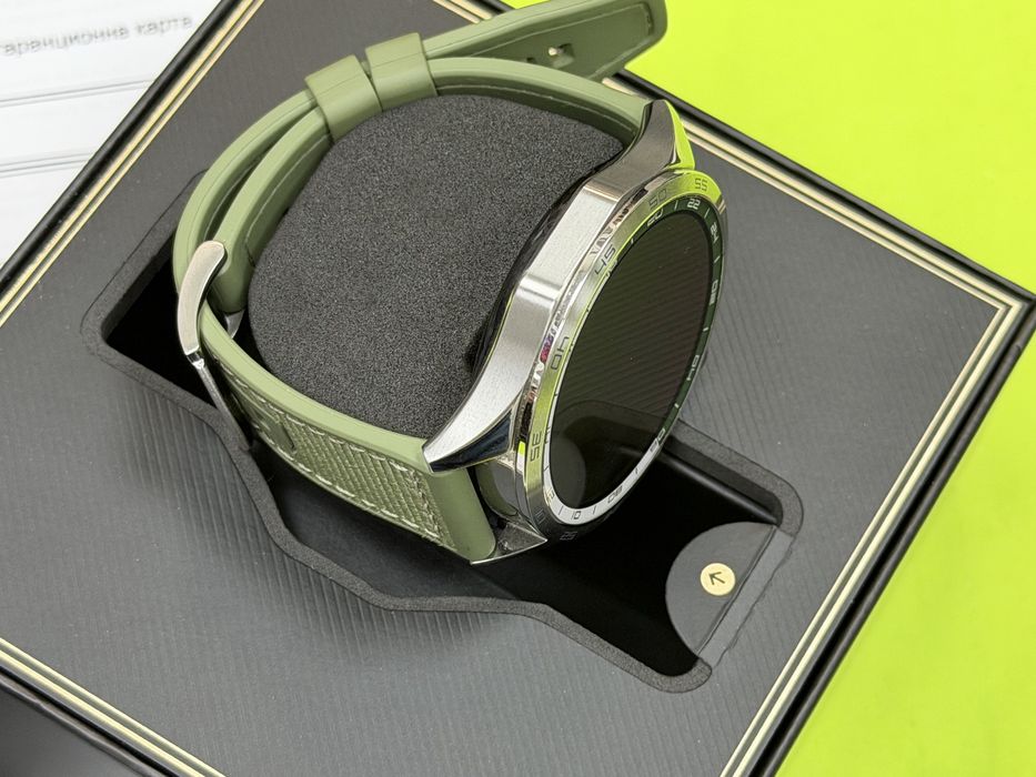 46mm Huawei watch GT 4 Yettel Гаранция 2025 Green