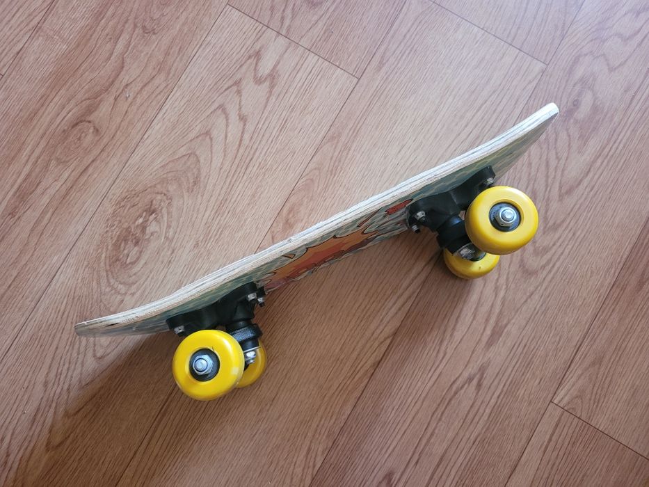 Скейтборд деревянный детский