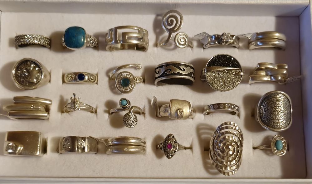 Сребърни накити, проба 925 и 950