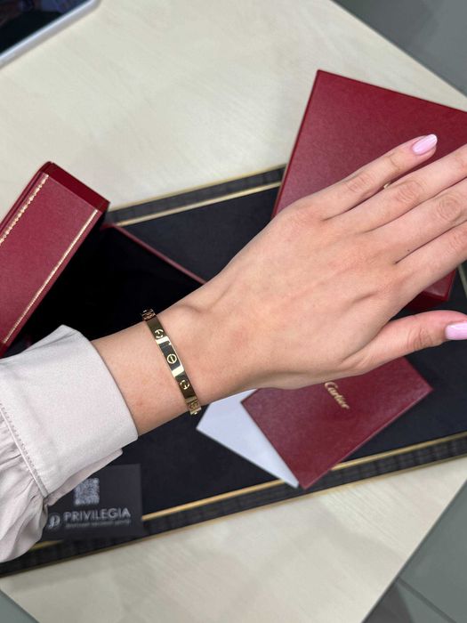 Браслет Cartier Love Classic model r/g