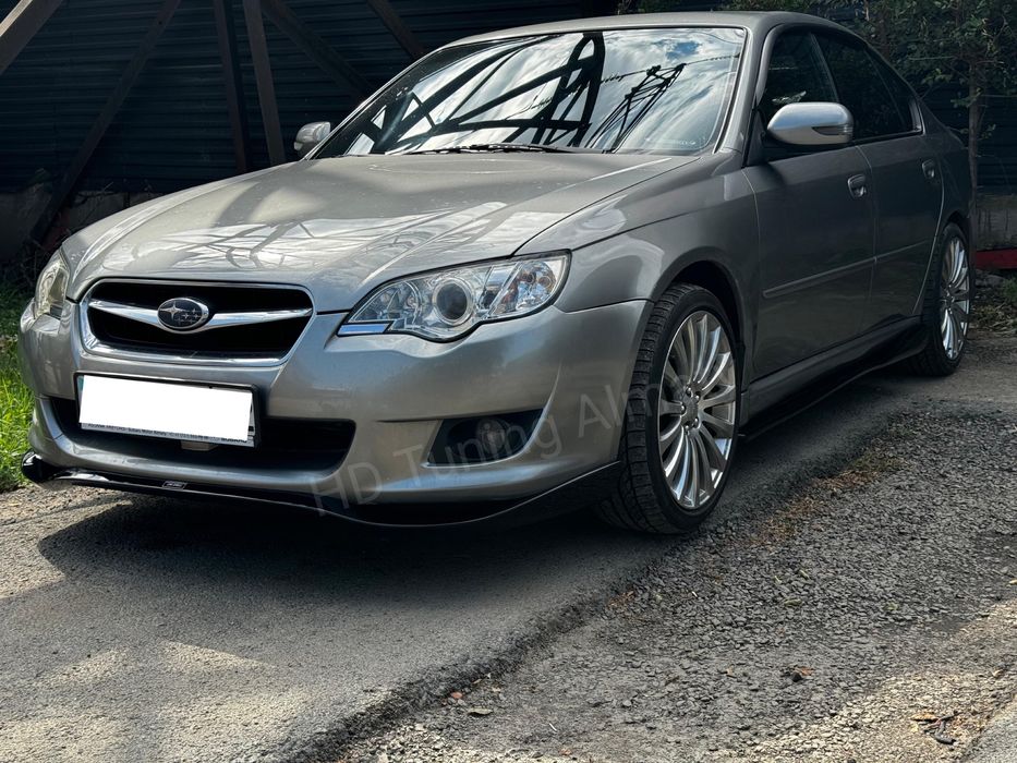 Губа на передний бампер Zero/Sports Subaru Legacy BL Рестайлинг