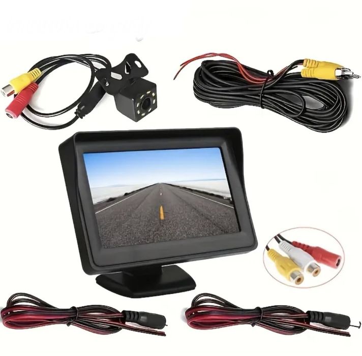 Kit camera de marsarier, cu ecran LCD de 4, 3 inchi - Promotie !!!