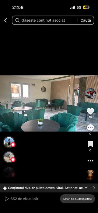 Vand canapele , mese , fotolii cafenea !