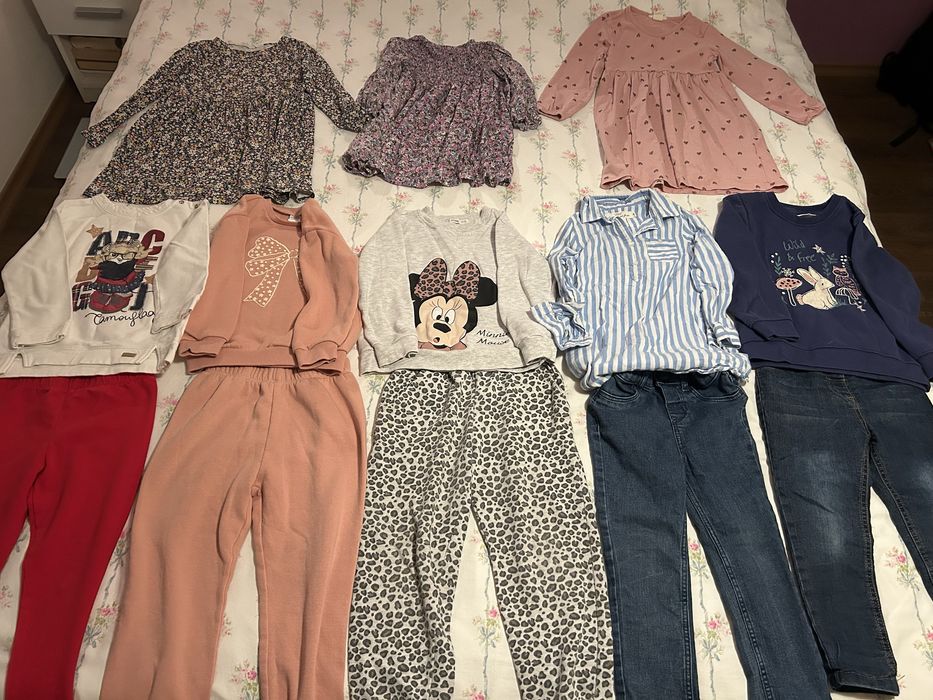 Лот 15 зимни дрешки 98-116