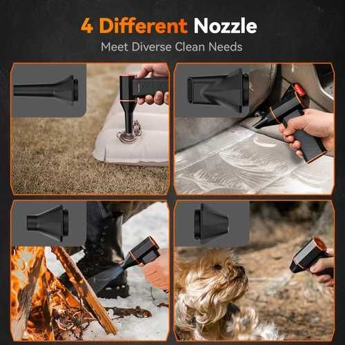 Suflanta de Aer Electrica WOLFBOX MF200 SI MF50, 3 Trepte de Viteza,sigilat