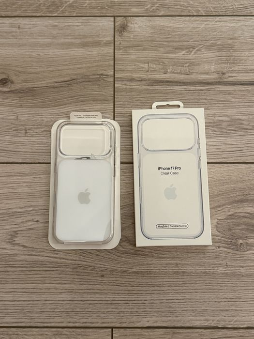 Huse Apple Clear Case cu MagSafe - iPhone 17 Pro/ Pro Max