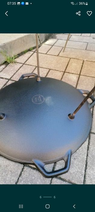 Disc (Gril ) din fonta pura , 45 cm Ofertă 129 lei