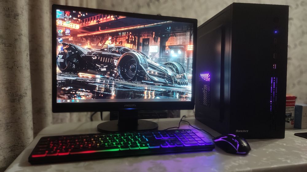Игровой ПК i5-9400f Gtx 1060 3Gb LCD24"