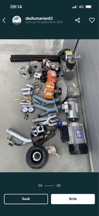 Piese pompe de tencuit mașini de tencuit