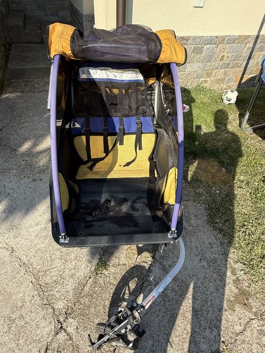 Двуместна рикша за велосипед BURLEY CUB