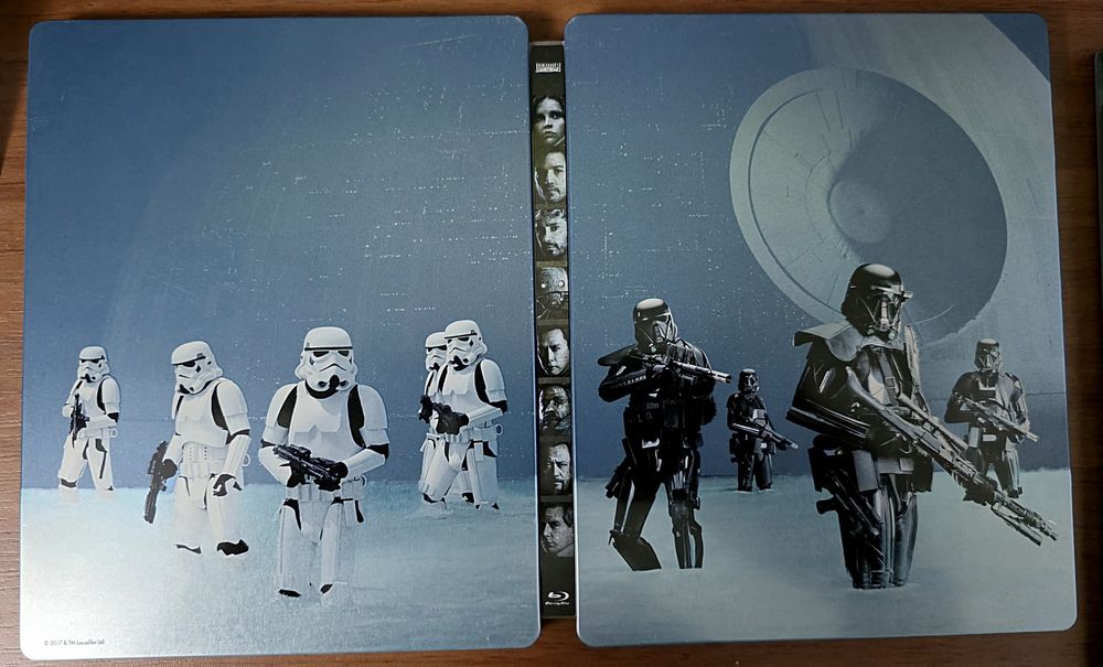 Vand steelbook Star Wars - Rogue One Film Arena,  bluray 3D+2D, nou neutilizat - 3 diskuri bluray