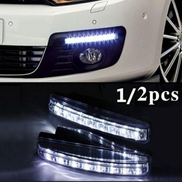 Лед Дневни Светлини с 8 Диода- 2бр. А-3139