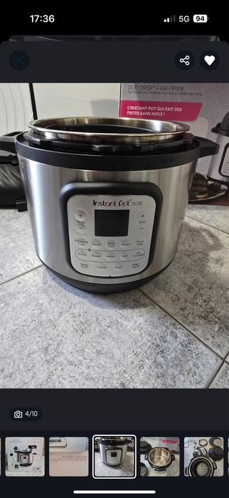 Instant Pot Duo - Мултикукър и Air Frier 2 в 1, чисто нов