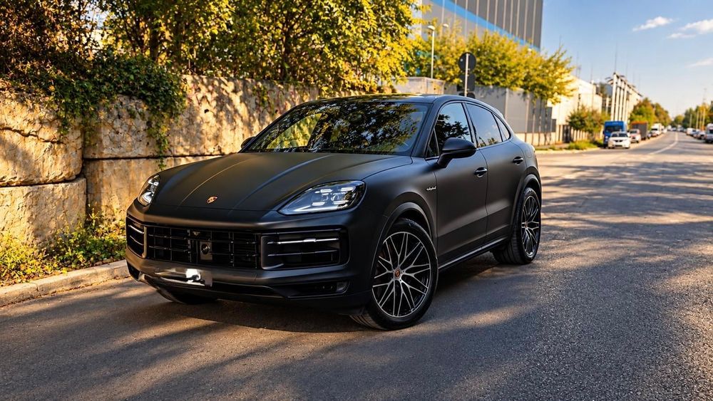 Porsche Cayenne Coupe primul propietar stare perfecta ,colantat negru mat