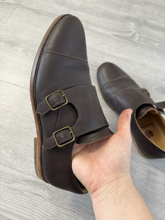 Pantofi barbati Bobbies Paris, piele maro