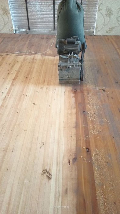 Шлифовка пол паркет ремонт пол реставратсия укладка пол паркет