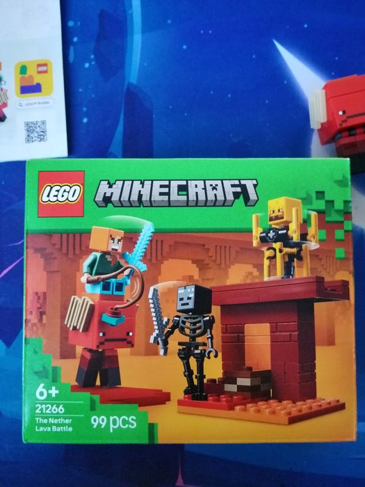 Set Lego Minecraft 21266
Minifigurinele nu prezintă zgârieturi, iar se