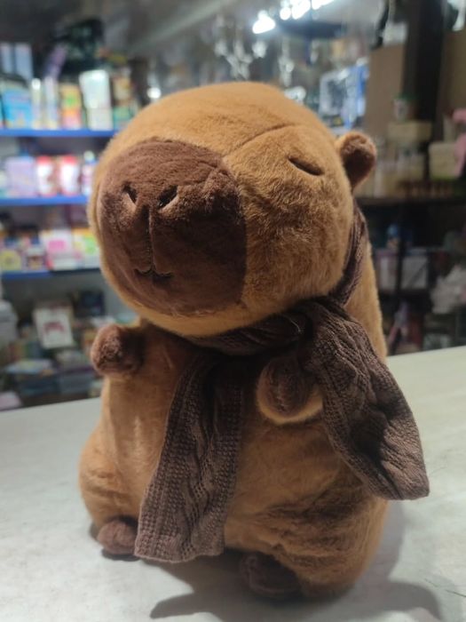 Игрушка мягкая Капибара 35 см.