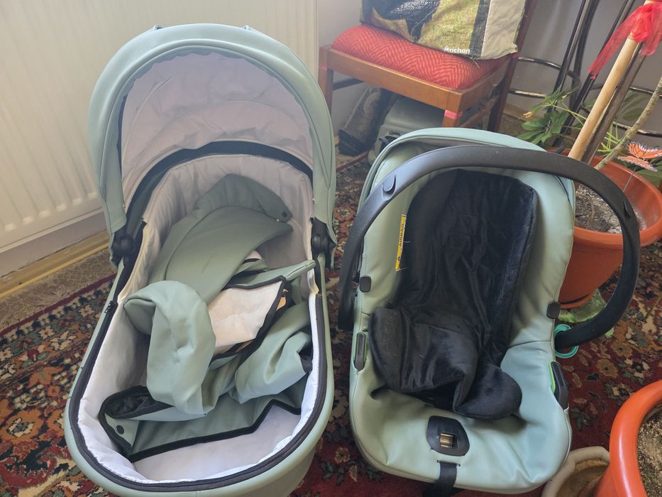 Cărucior Krausman Travel Mint 3 în 1