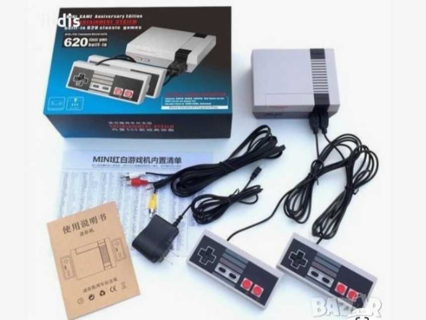 Телевизионна игра НИНТЕНДО с 2 джойстика и 620 игри ( нова стока)