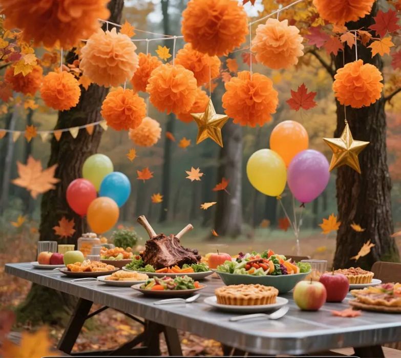 Декор оформление на осень  алматы