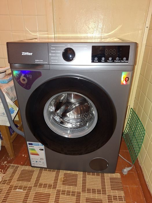 продам стиральная машинка zefler 6 кг абсолютно новый гарантия 3 года