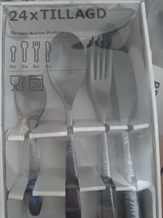 Set tacam ikea inox