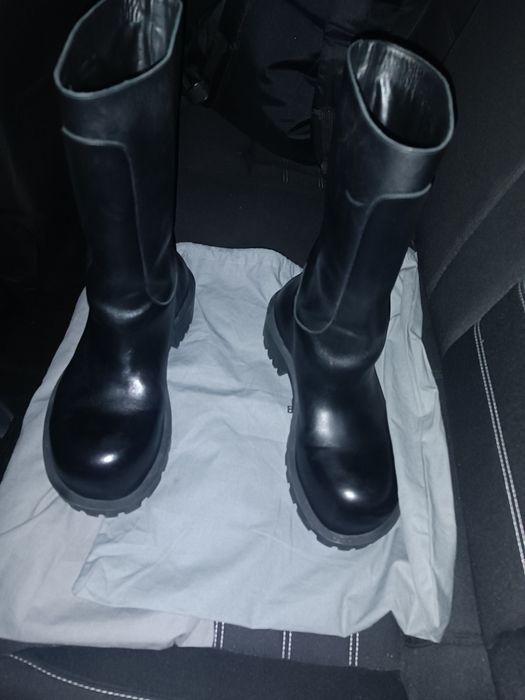 Balenciaga leather boots