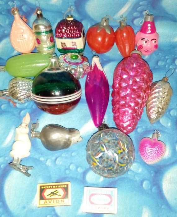 Винтаж Ёлочные Игрушки СССР