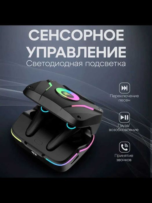 Беспроводные наушники HAVIT TWS Earbuds TW952 Pro RGB