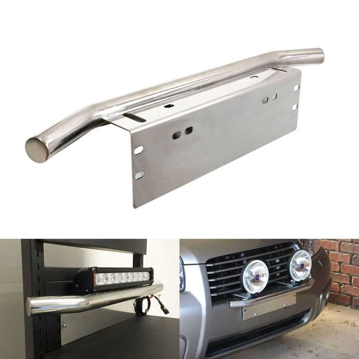 Стойка за номер Ролбар за халогени LED BAR и фарове Стойка за лед бар