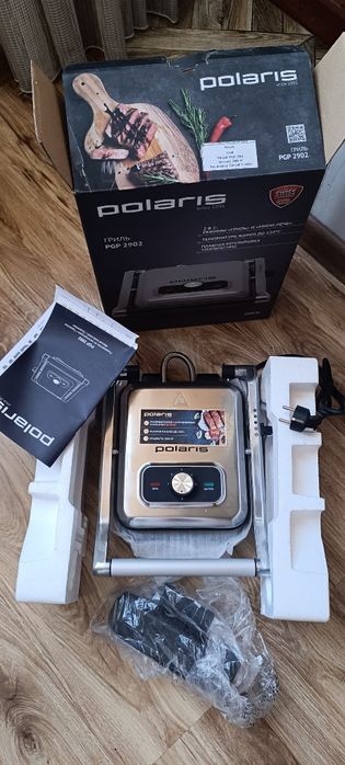Новый электрогриль + минипечь Polaris 2902