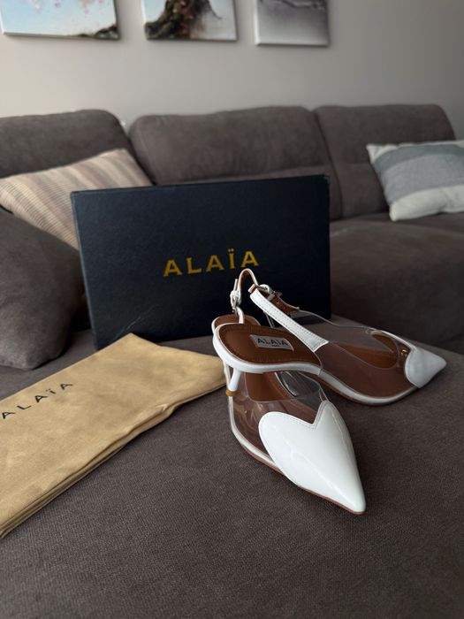 Нови обувки на ток Alaia 38